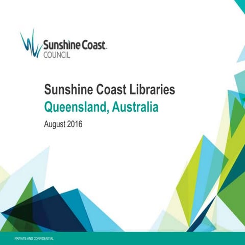 Sunshine Coast Library, 3rd place IFLA BibLibre Marketing award 2016