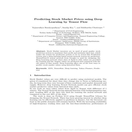 PREDICTING STOCK MARKET PRICE - DANIEL PHILLIPE GONÇALVES MENEZES