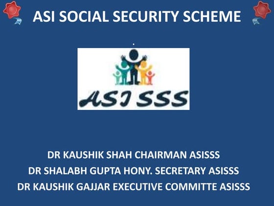 Social Security Scheme - The Association of Surgeons of India