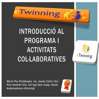ETwinning i activitats col.laborati...