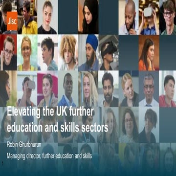 Stakeholder strategic update webinar - further education and skills