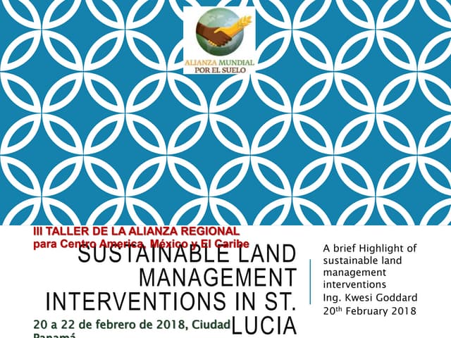 Informe de los Paises y Socios: St.Lucia