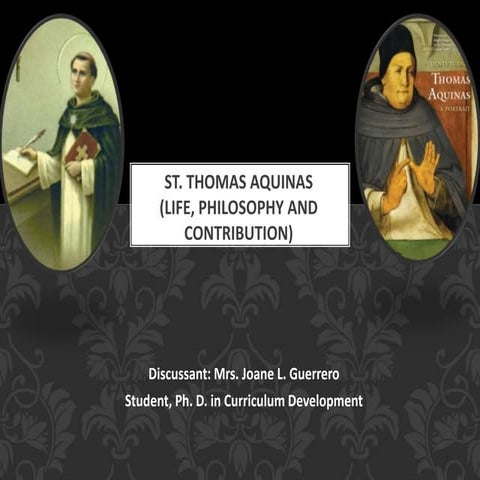 St. thomas aquinas