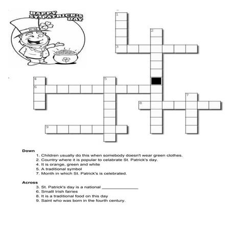 St. patricks_crosword