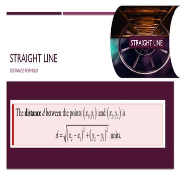 Comprehensive Guide to Straight Line Geometry: Distance, Midpoint ...