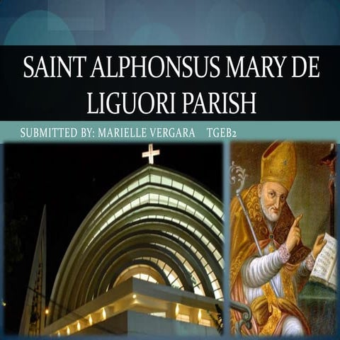 St. alphonsus mary de liguori parish