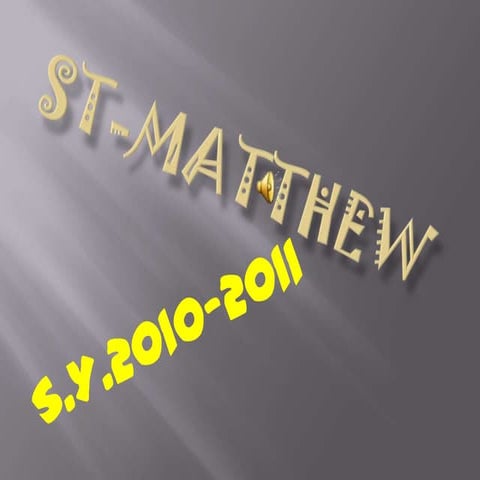 St matthew