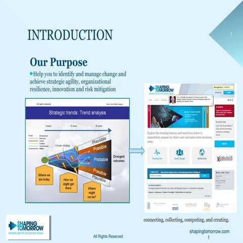 Shaping Tomorrow - Introduction