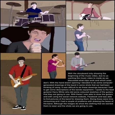 Coloured Storyboard | PAGES