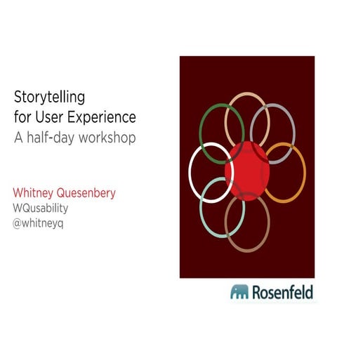 Storytelling for UX Workshop