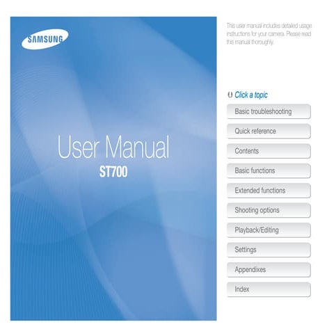 ST700 User Manual | PDF
