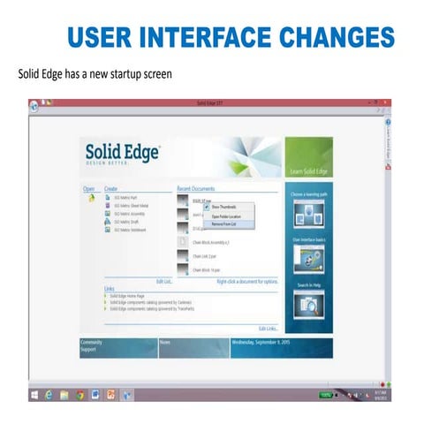 St7 training new topics