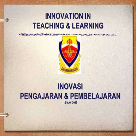 Innovation in Teaching and Learning | PPTX