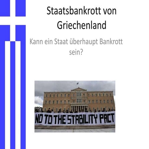 Staatsbankrott von Griechenland