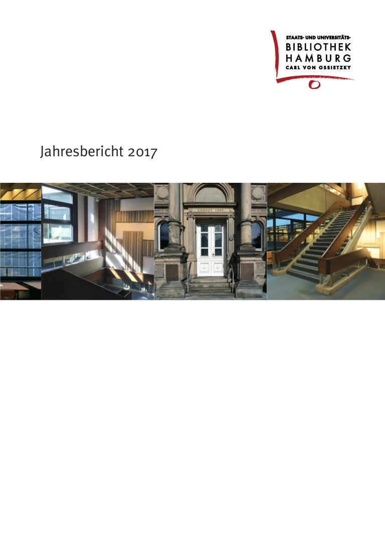 Jahresbericht 2017 Der Stabi Hamburg