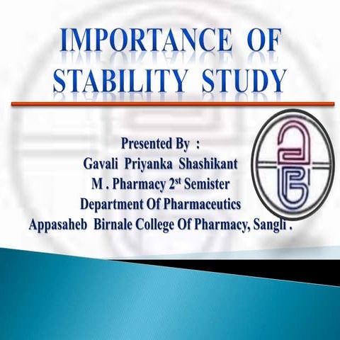 Stability study