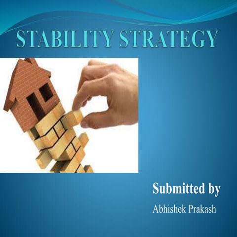 Stability strategy abhishek prakash02