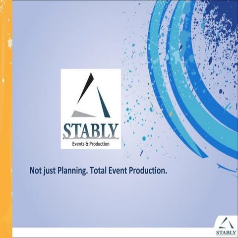 Stably Events Production