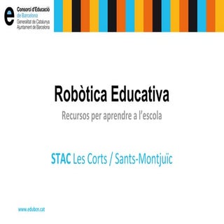 Robòtica educativa - Recursos per a...