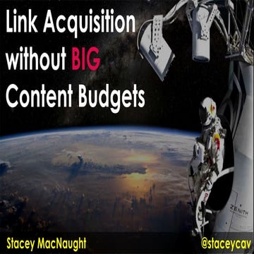 Low Budget Link Building Tactics - Stacey MacNaught - Digital Olympus
