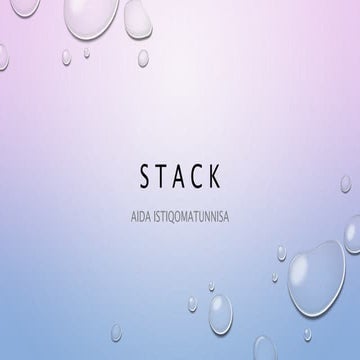 S t a c k