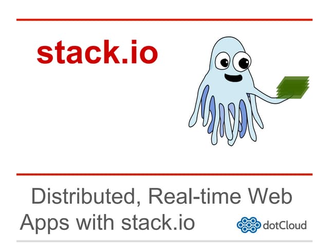 Distributed, Real-time Web Apps