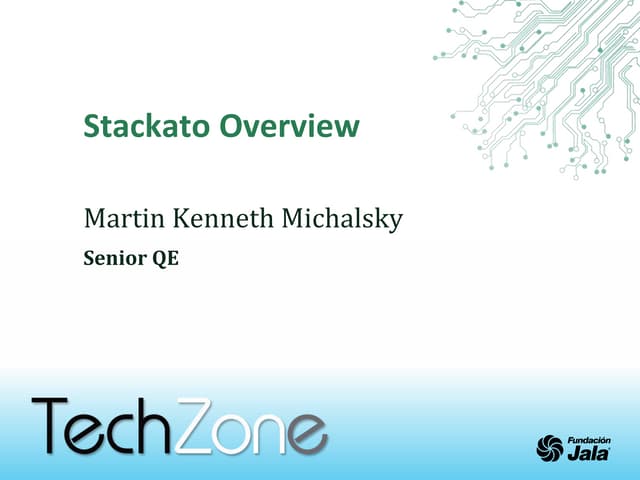 Stackato Presentation Techzone 2013