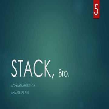 Stack | PPTX