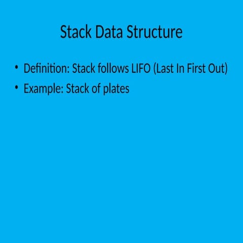 Comprehensive Guide to Stack Data Structure and Its Applications in ...