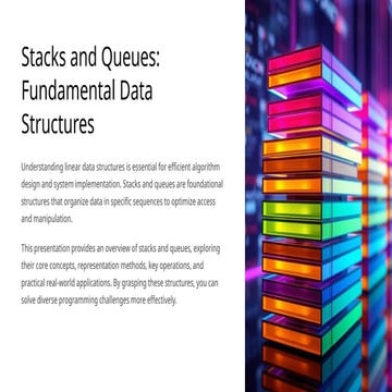 Understanding the Concepts and Applications of Stack and Queue | PPT