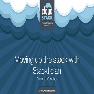 Stacktician - CloudStack Collab Conference 2014