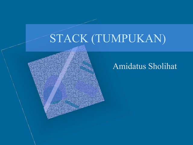 Stack tumpukan 