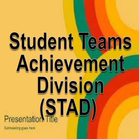 การจัดการเรียนรู้ Stad