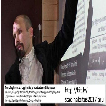 Stadin ammattiopiston lukuvuoden aloitus: teknologiatuettua oppimista ja opet...