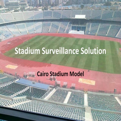 Stadium surveillance solution fiber only