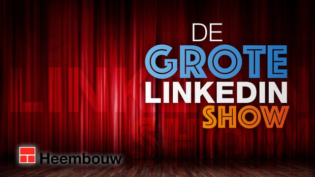 Grote LinkedIn show Heembouw Groot MT