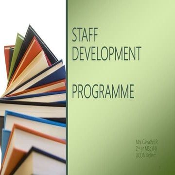 Staff development