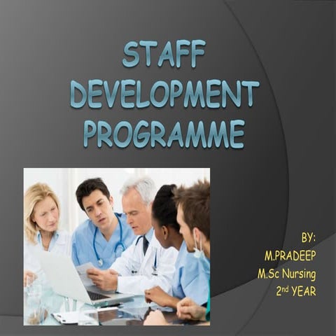 Staff development programme