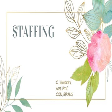 Staffing