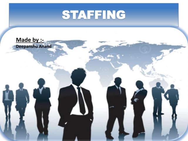 Staffing in management