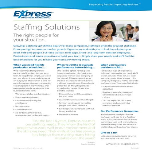 Staffing Solutions