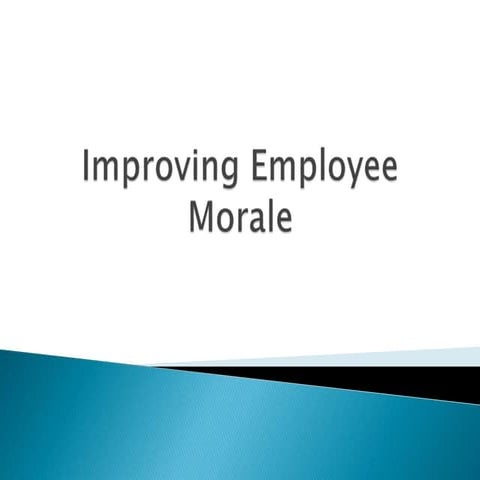 Staff morale   copy