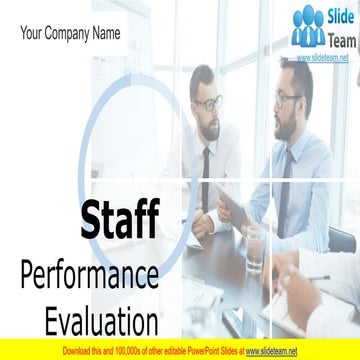 Staff Performance Evaluation PowerPoint Presentation Slides 