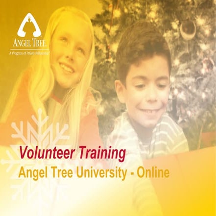 Staff Presentation for Online Volunteer Training