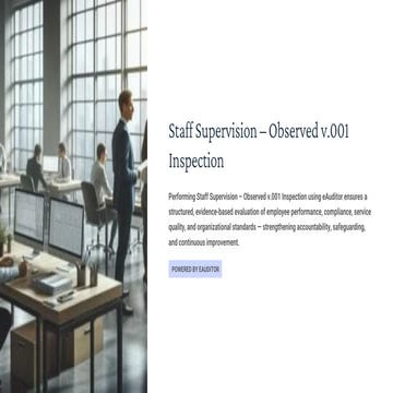 Forbes Standards with eAuditor Audits & Inspections | PDF