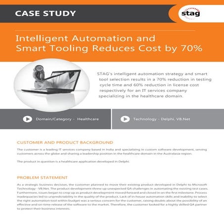 Intelligent Automation and Smart Tooling