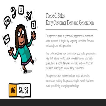 Systematic Outbound Sales Strategies for Early Customer Acquisition | PDF