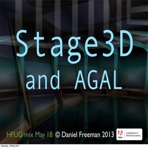 Stage3D and AGAL