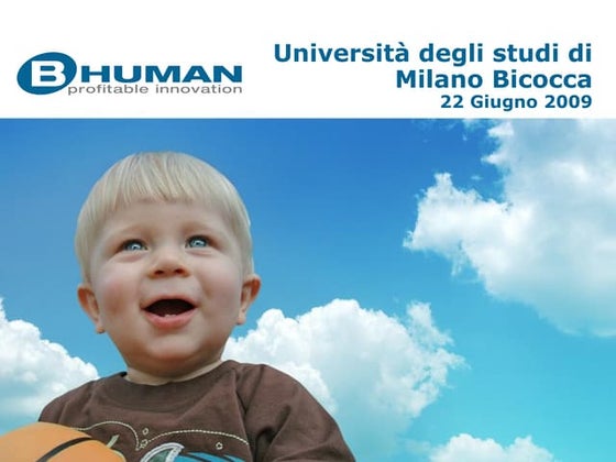 B Human Progetti di Stage 2009