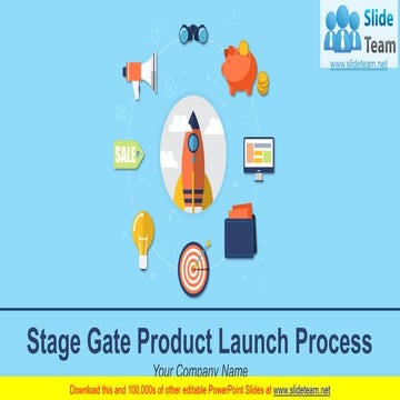 Stage Gate Product Launch Process PowerPoint Presentation Slides 